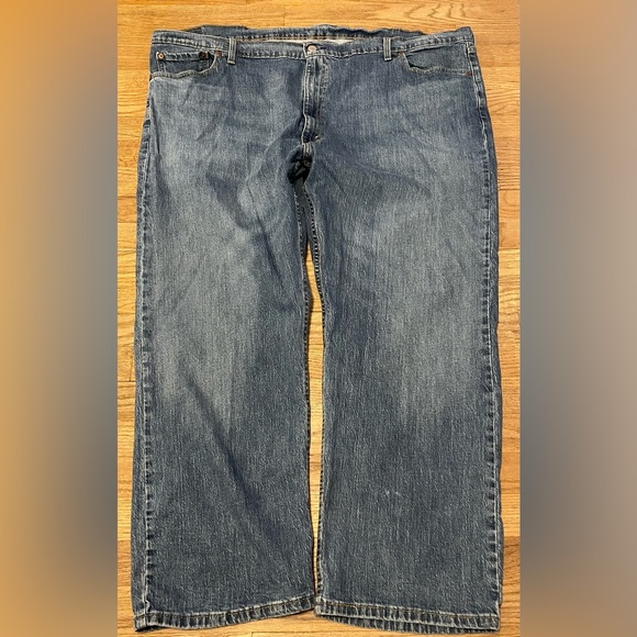 Levi's Other - Mens LEVIS 505 REGULAR FIT STRETCH 5 Pocket‎ blue denim jeans 50/29
